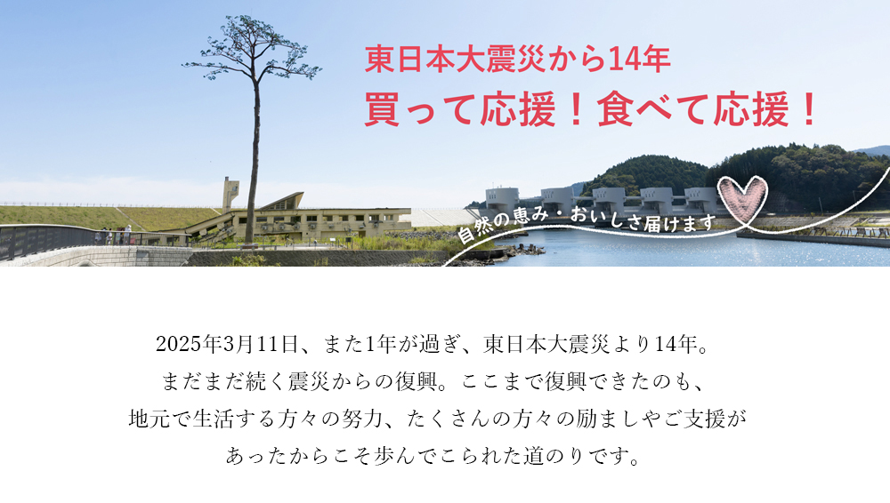 3.11 東日本大震災 たくさんのありがとう